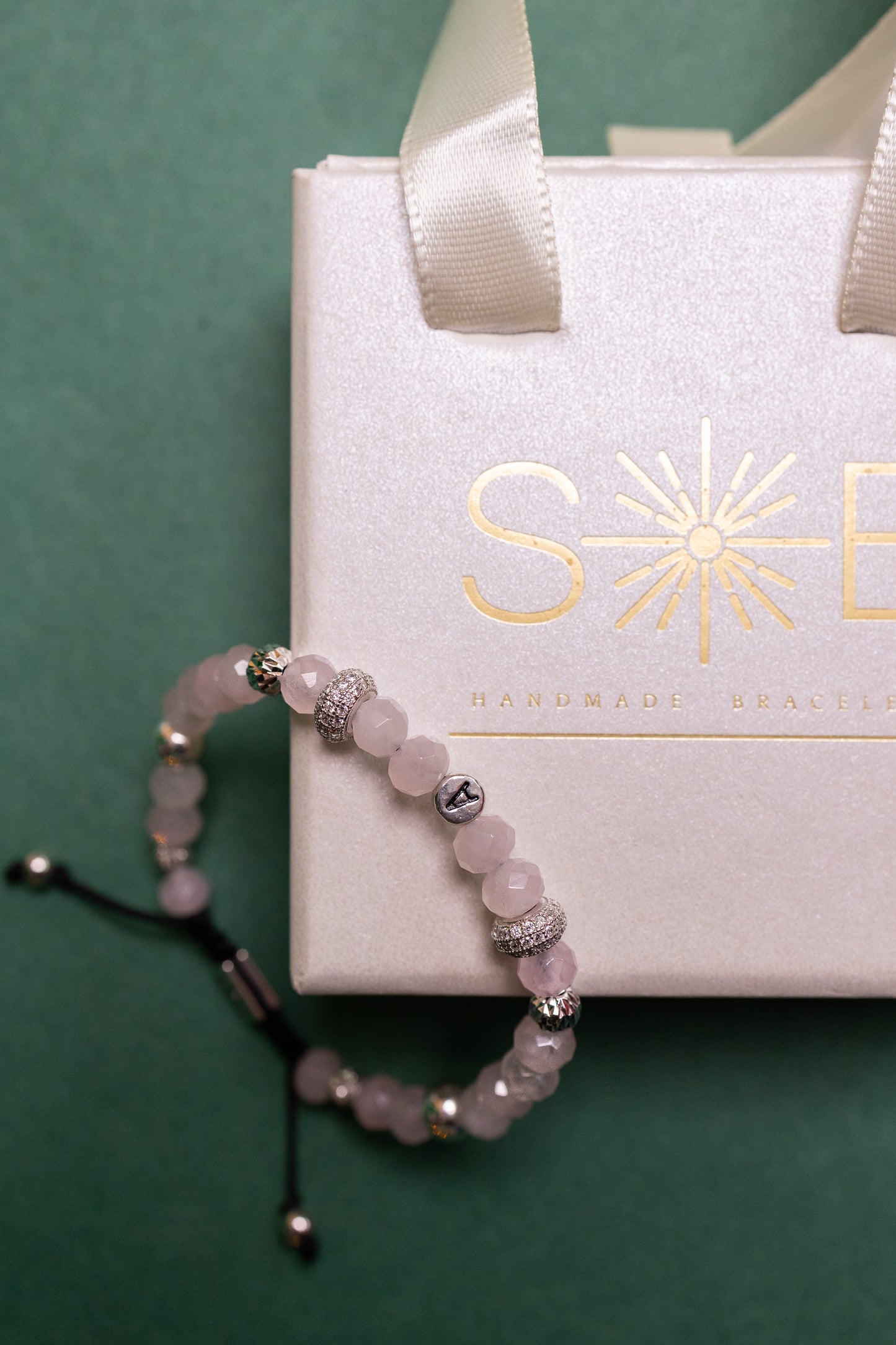 Set Brățări Adult & Copil – Tiny Treasures Pink